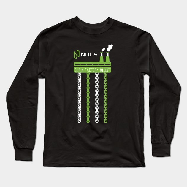 NULS Chain Factory Long Sleeve T-Shirt by NalexNuls